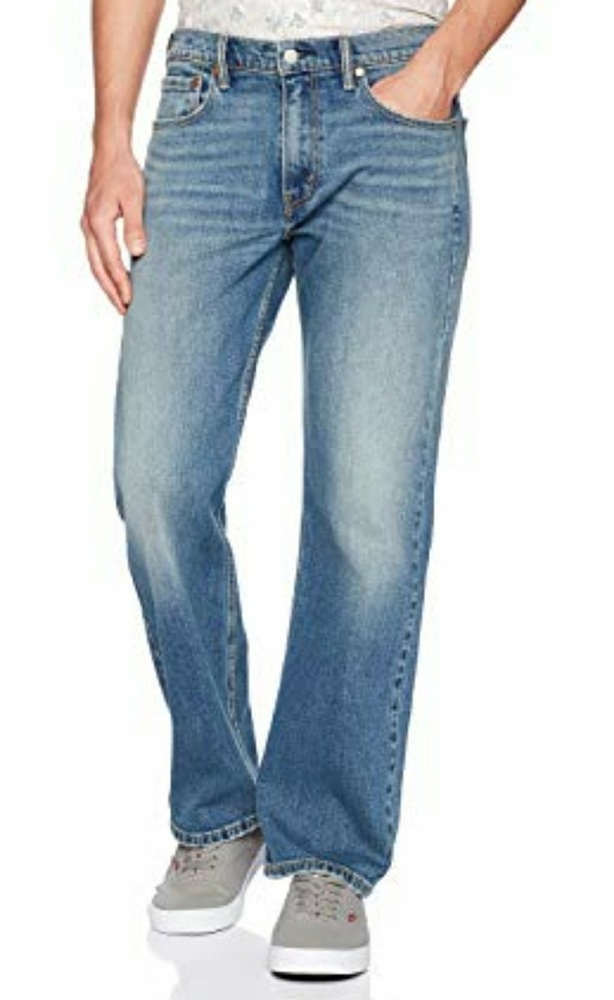LEVI'S 569 Loose Straight Jeans, Size 36 - Picture 2 of 8